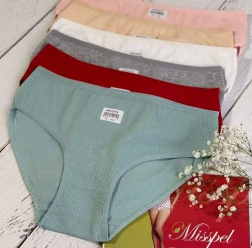 شورت نخ پنبه کبریتی میسپل پک 6 عددی