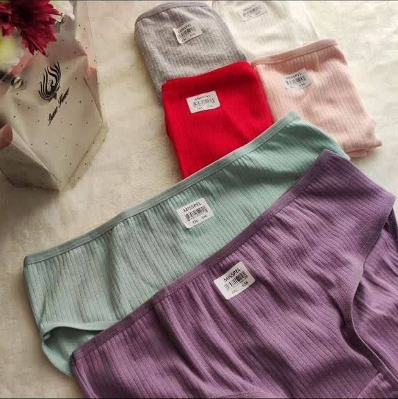 شورت نخ پنبه کبریتی میسپل پک 6 عددی