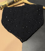 روسری حریر مخمل برجسته