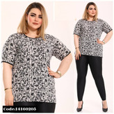 تیشرت ویسکوز پنبه قواره بزرگ