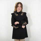 تونیک دخترانه کتان گلدوزی