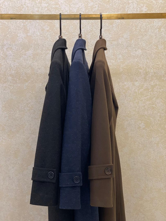 پالتو فوتر چهار دکمه یقه انگلیسی