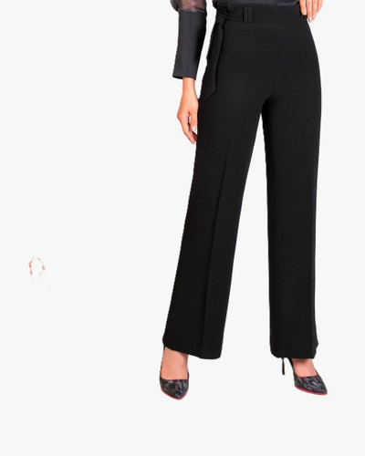 شلوار بگ از بغل زیپ کرپ کلاریتا