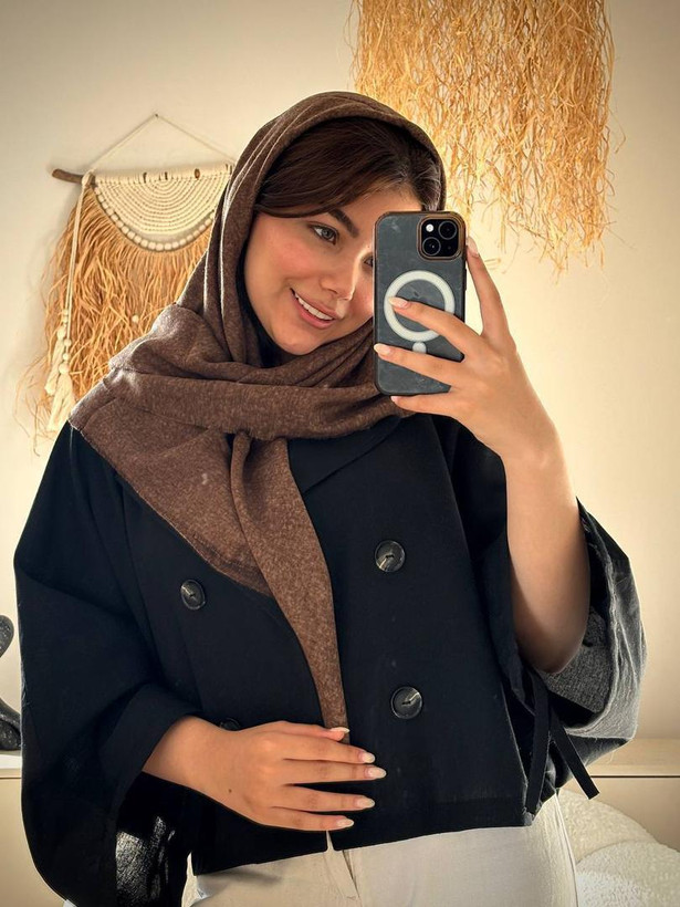 روسری کشمیر دور ریش قواره 100