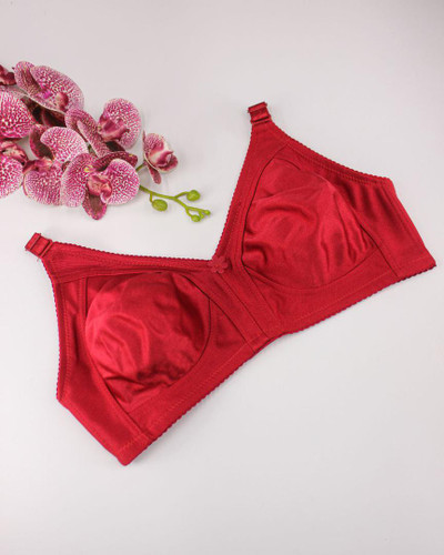 سوتین پنبه گیپور سه تیکه شادی