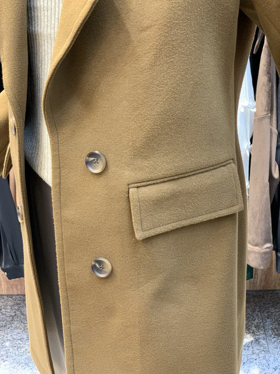 پالتو فوتر چهار دکمه یقه انگلیسی