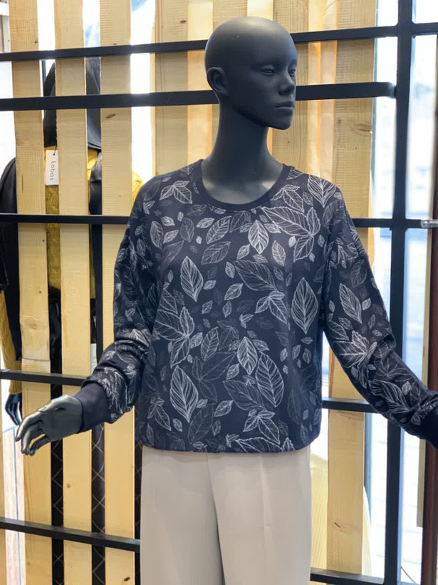 بلوز دورس چاپ برگ