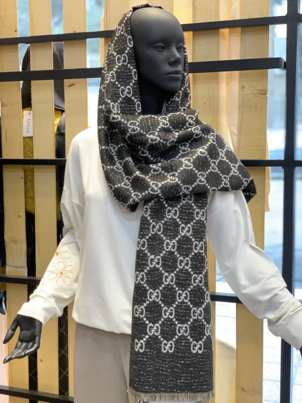 شال موهر وارداتی طرح گوچی