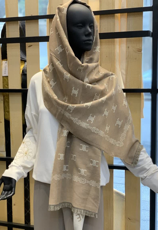 شال فوتر وارداتی طرحceline