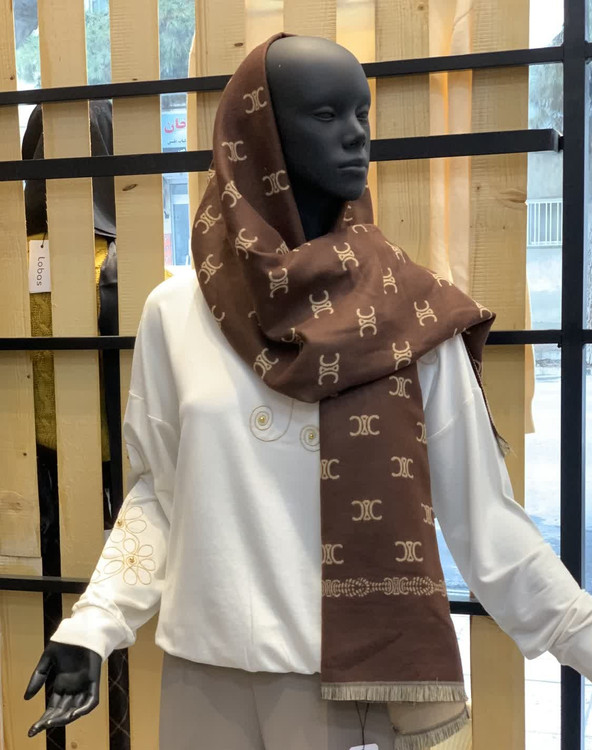 شال فوتر وارداتی طرحceline