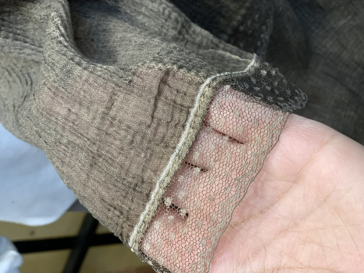 شال پلیسه سنگشور حاشیه گیپور