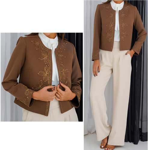 کت و تاپ قیطون دوزی شده دخترانه