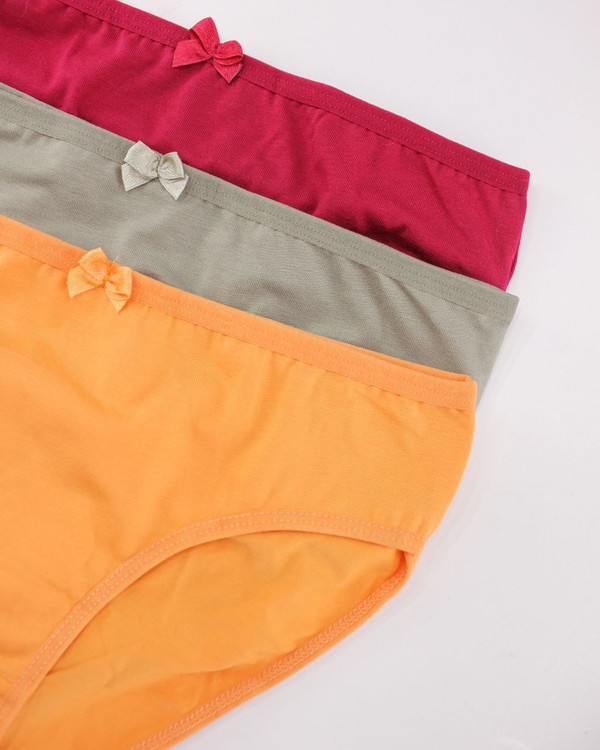 شورت نخ پنبه ساده میسپل پک 3 عددی