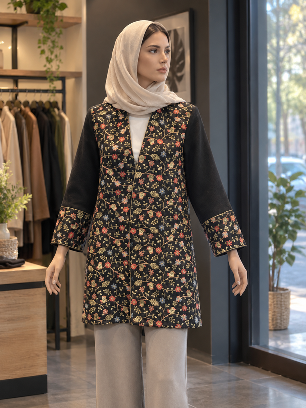 مانتو لینن سوزندوزی