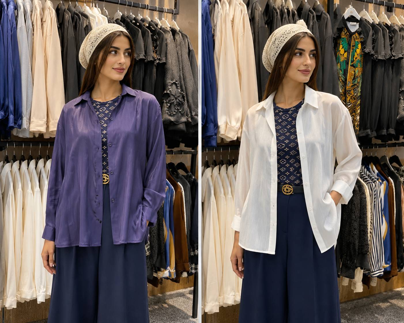 شومیز پری شیشه
