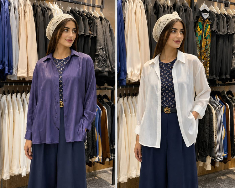 شومیز پری شیشه